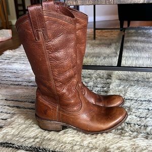 Genuine Leather Frye Boots, size 8